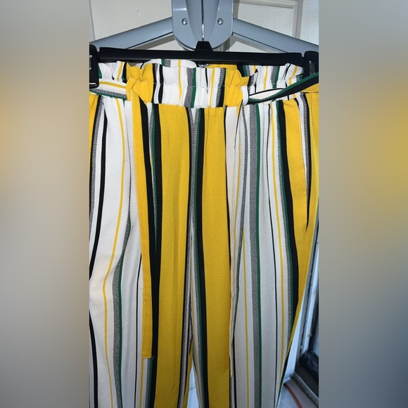 Yellow Striped Pants - Picture 7 of 9